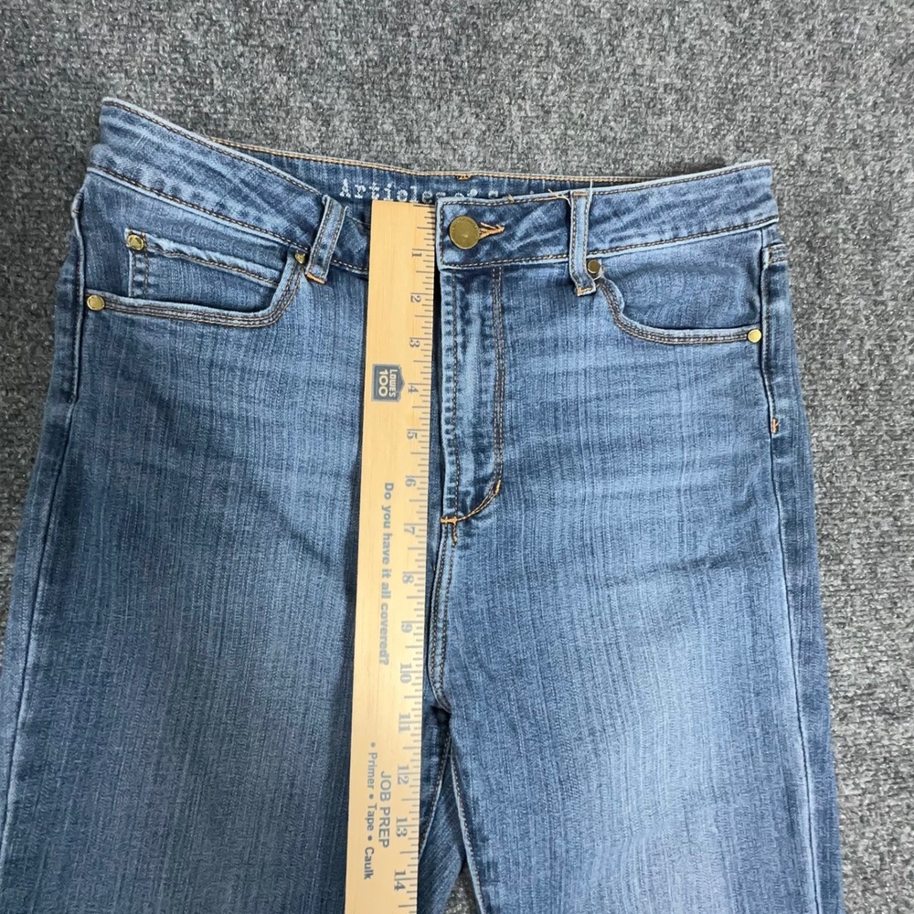Articles of Society Bridgette Tiger High Rise Flare Jeans Blue 29 5090IM-465 - Picture 7 of 15